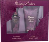 Christina Aguilera Violet Noir Geschenkset Eau de Parfum 30ml & Shower Gel 150ml