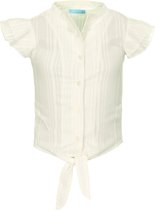 Bobbi Ravioli - top - kapmouwtjes - offwhite - Maat 98/104