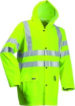 Lyngsøe Rainwear Signaal regenjas fluor geel S