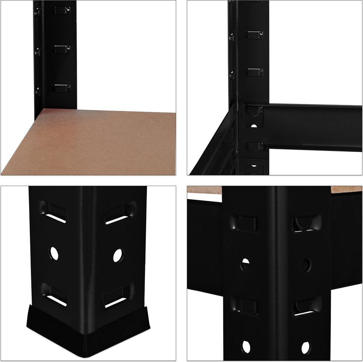 Relaxdays Stellingkast Metaal - Opbergrek 5 Etages - 875 Kg Draaglast Opbergkast Grijs Relaxdays Stellingkast Metaal - Opbergrek 5 Etages - 875 Kg Draaglast Opbergkast Grijs