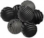 filterbollen Filter Balls 5 cm zwart 7 stuks