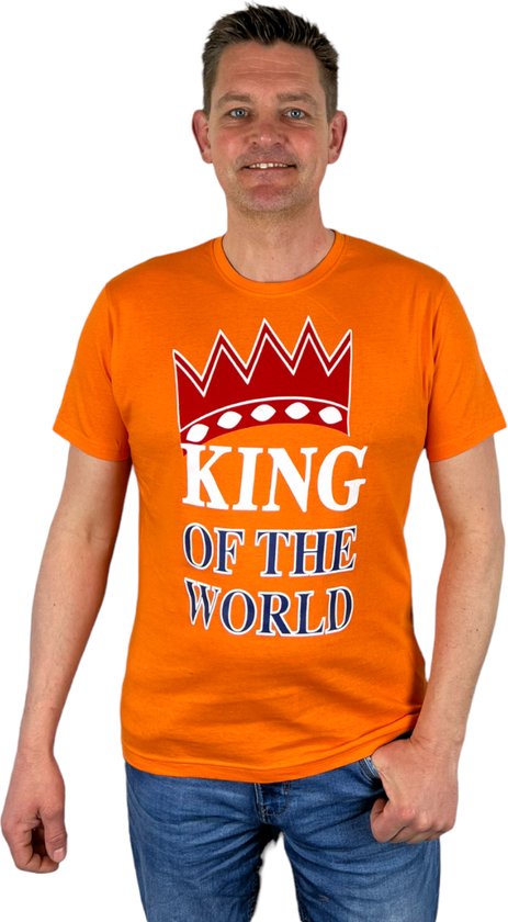 Oranje T-Shirt - Oranje - Voor Koningsdag - Holland