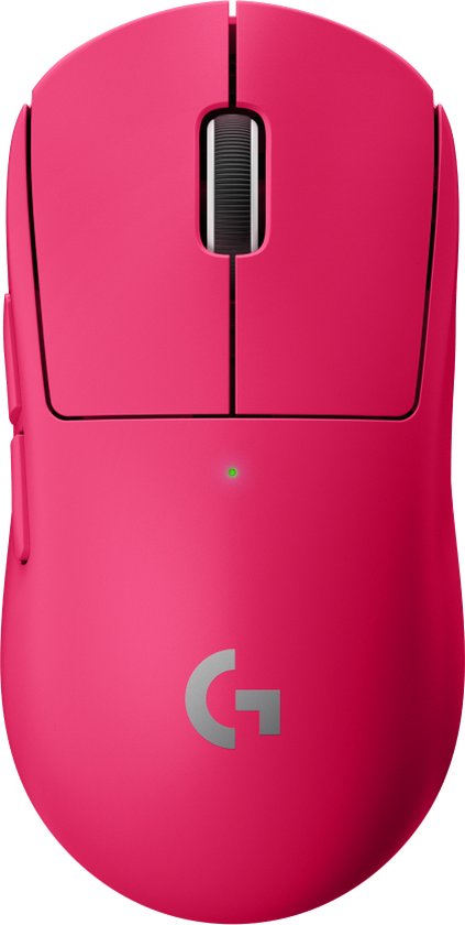 Foto: Logitech g pro x superlight draadloze esports gaming muis magenta