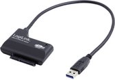 LogiLink USB 3.2 Gen 1 (USB 3.0) Adapter [1x SATA-combi-bus 15+7-polig - 1x USB 3.2 Gen 1 stekker A (USB 3.0)] AU0013