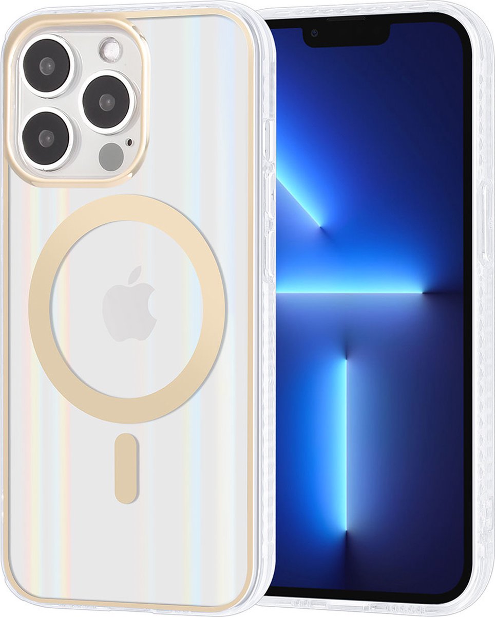 Goud hoesje voor iPhone 13 Pro - TPU Backcover