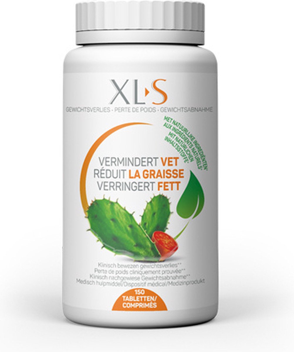 XLS Gewichtsverlies 150 Tabs- Afslankpillen - Fatburner-  gezond afvallen - ondersteuning dieet - XL-S Medical