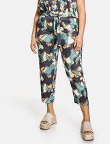 SAMOON Dames Culotte met batikprint Lotta van EcoVero-viscose