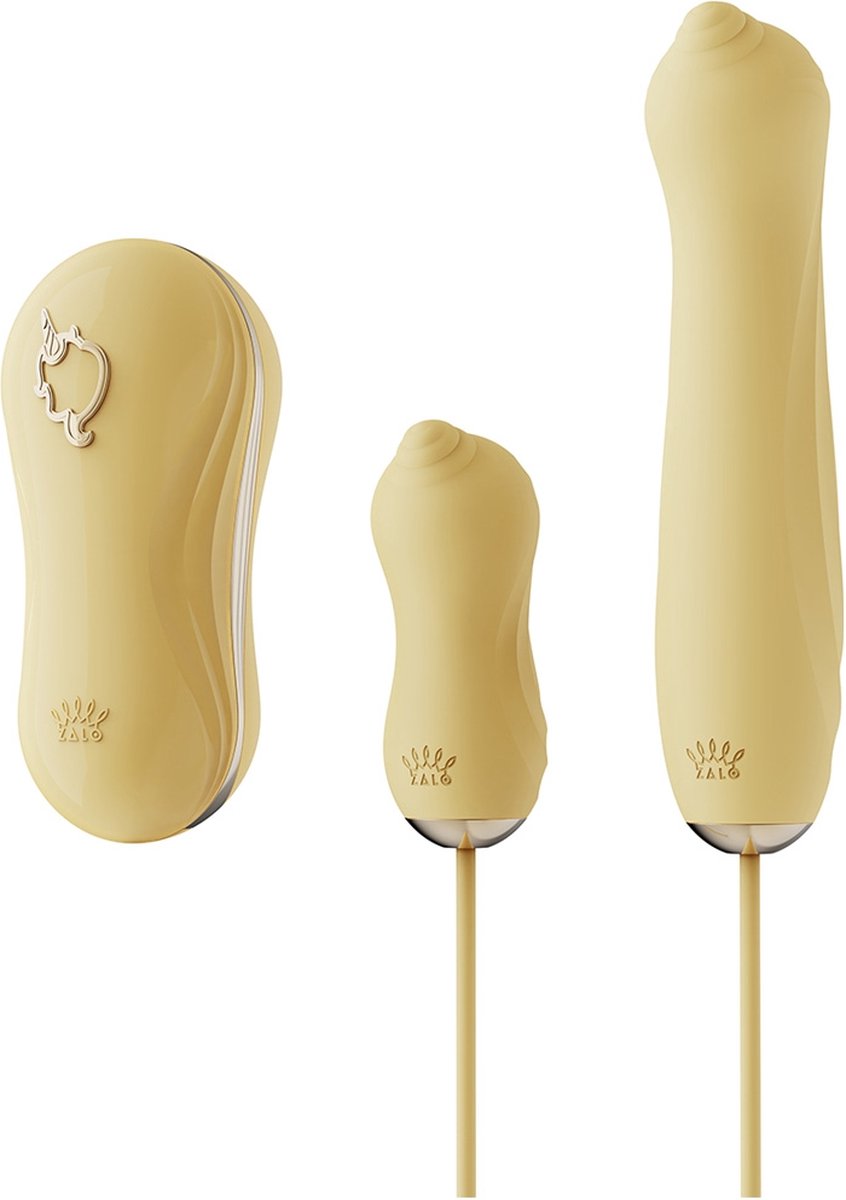 Goedkoopste Zalo - Sucking Vibrator with Pump and Different Attachments