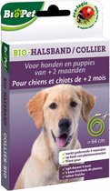 bio-hondenhalsband Biopet antiparasiet 35 cm groen