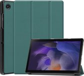 3-Vouw sleepcover hoes - Geschikt voor Samsung Galaxy Tab A8 (2021) - Groen