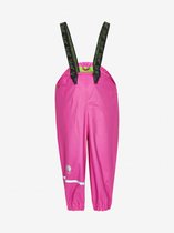CeLaVi - Regenbroek met bretels voor kinderen - Roze - maat 110cm