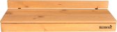 Balkonbar Balkon Tafel - 90 x 30 cm - Glazen Reling - Pine