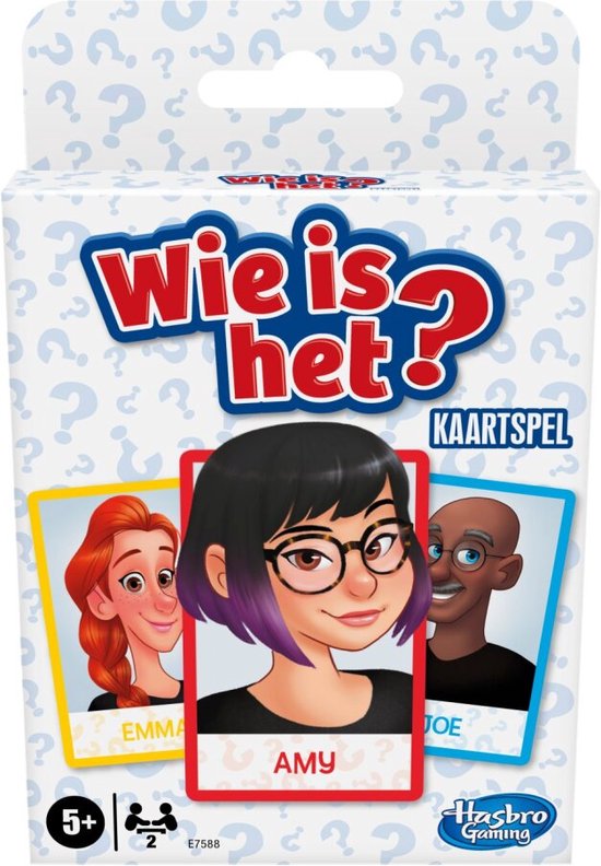 Afbeelding van het spel Hasbro Gaming Wie Is Het? Kaartspel