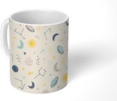 Mok - Koffiemok - Ruimte - Planeten - Zodiac - Mokken - 350 ML - Beker - Koffiemokken - Theemok