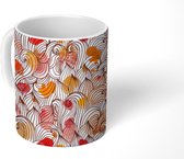 Mok - Koffiemok - Design - Abstract - Waterverf - Mokken - 350 ML - Beker - Koffiemokken - Theemok