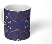 Mok - Koffiemok - Patronen - Gothic - Flora - Mokken - 350 ML - Beker - Koffiemokken - Theemok