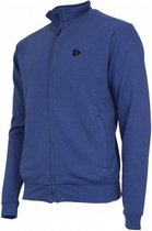 vest heren polyester/katoen blauw maat S