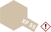 Tamiya XF-55 Deck Tan - Light Brown - Matt - Acryl - 23ml Verf potje