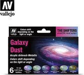 Vallejo val 77092 - The Shifters set Galaxy Dust Set - 6 x 17 ml (speciale kleuren)