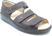 Finn Comfort, BALTRUM, 01518-650432, Bruin heren sandalen met dichte hiel