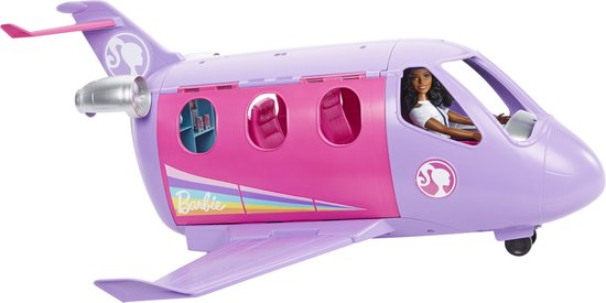 Barbie - droom vliegtuig met piloot - airplane adventures - groot vliegtuig - met accessoires — afbeelding 3