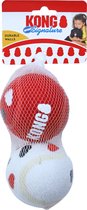 Kong hond Signature Sport balls, large pak a 2 stuks - 8x8x8cm