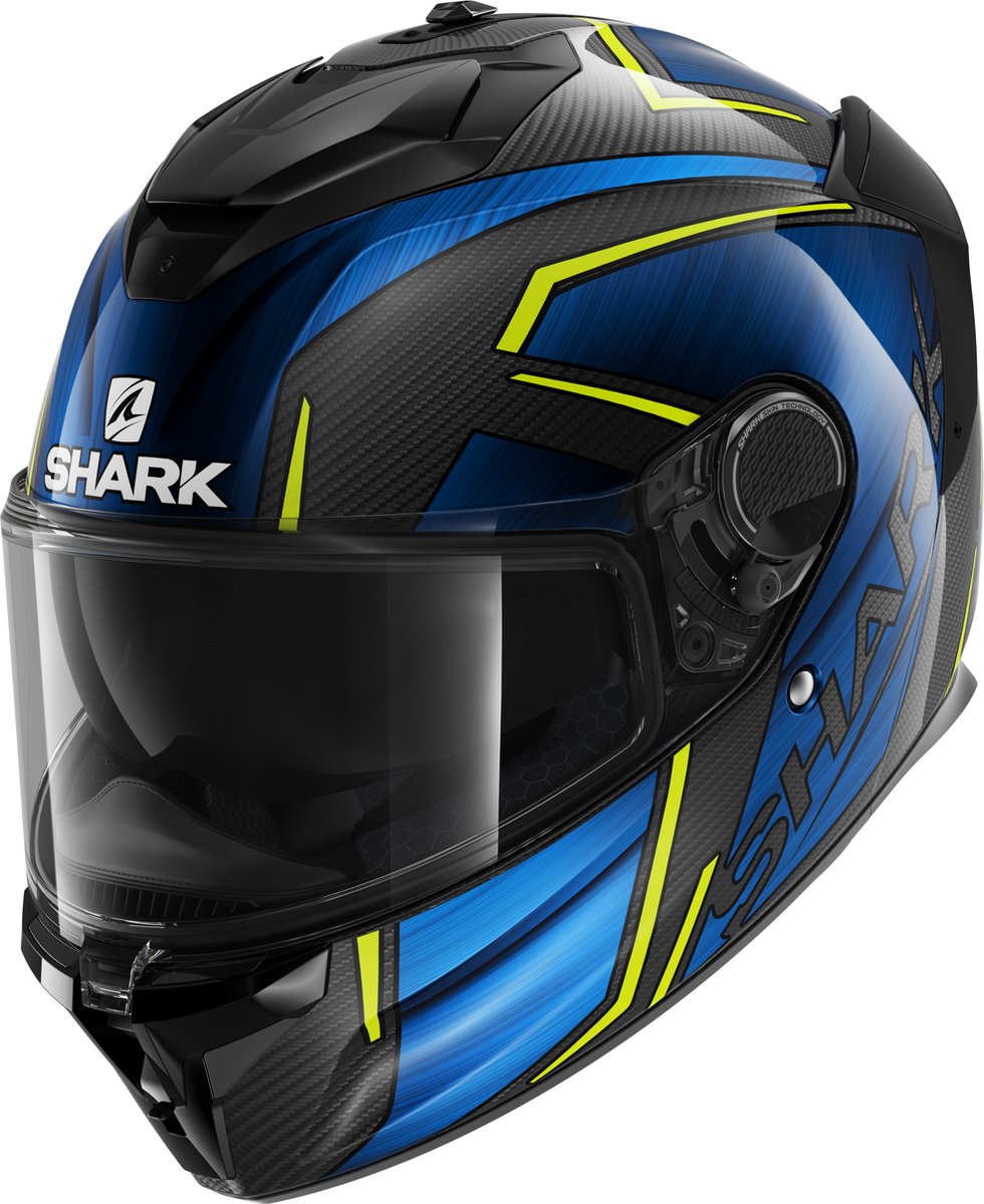 SHARK Spartan GT Carbon Kromium Motorhelm Integraalhelm - Maat XL
