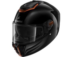 SHARK SPARTAN RS BLANK SP Motorhelm Integraalhelm Zwart Cupper Black - Maat XS