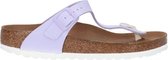 Birkenstock Gizeh Dames Slippers Lavender Fog Regular-fit |  Paars | Imitatieleer | Maat 37