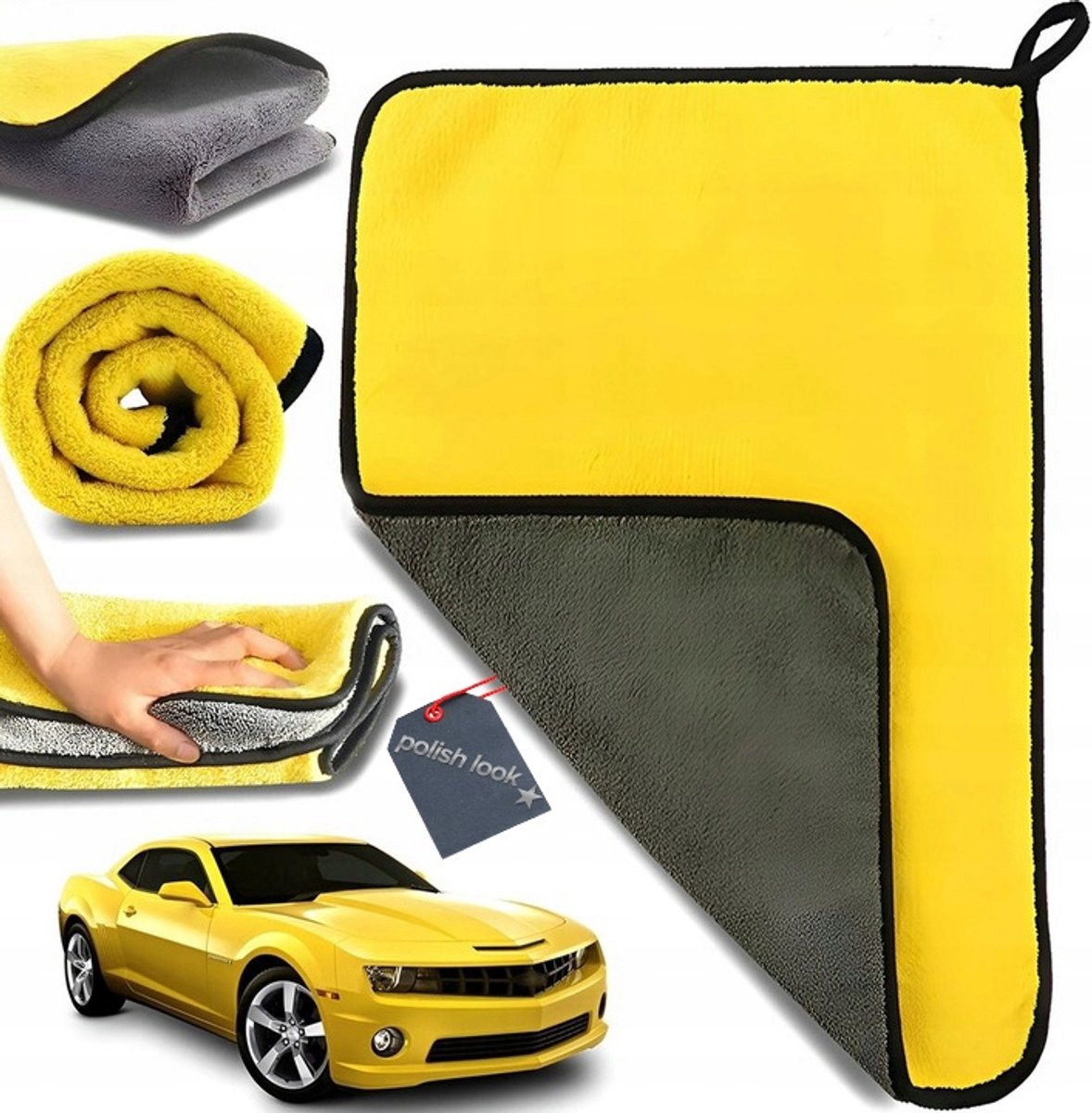 Microvezeldoek Auto 60x90 cm - Super Absorberend & Krasvrij