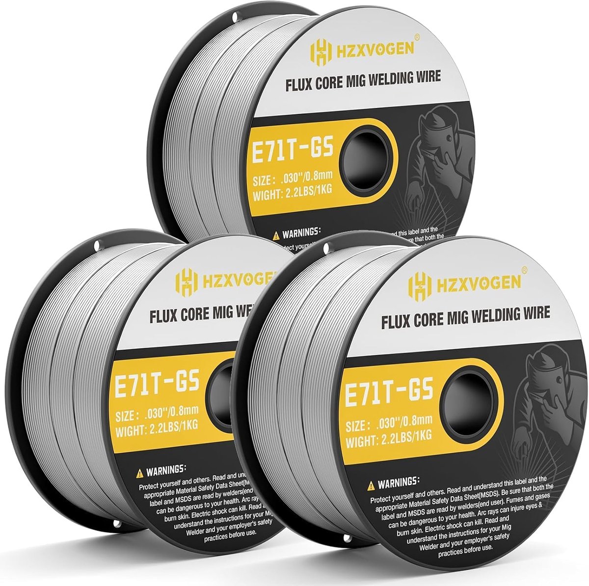 Lasdraad 0.8 mm - Non-Gas - Universeel gebruik - Ideaal voor laswerkzaamheden - ShopVlot