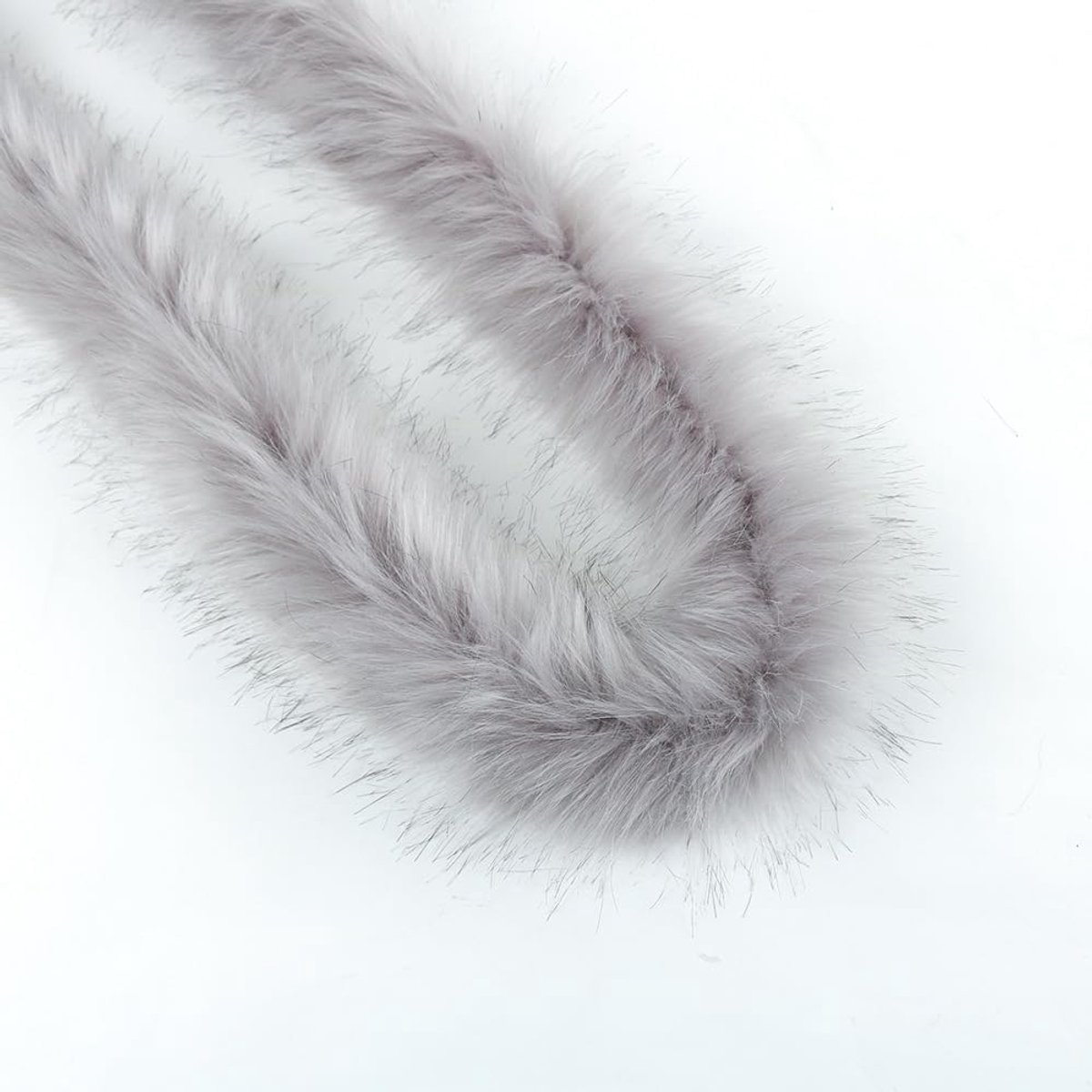 5 m kunstbont rand kunstbont 8 cm kunstbont lint DIY handgemaakte band pluche trim pluche band decoratieband kerstband slinger verpakking voor cadeaudecoratie kledingdecoratie