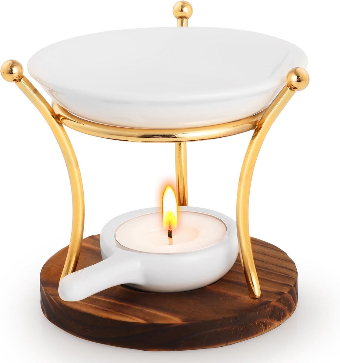 etherische oliebrander, mini-aromadiffuser, elegante aromadiffuser voor aromatherapie, meditatie en yoga, spa, thuis, ontspanning
