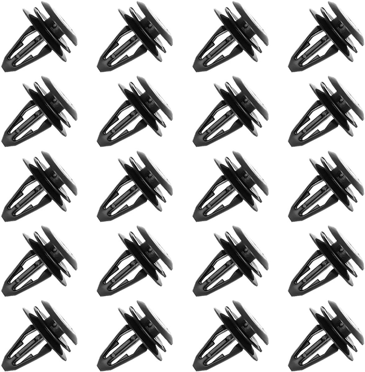 20 stuks autobevestigingsclips, bumpercarrosserieclip, deurbekleding, klemmen, bumpers, sierlijsten, plastic clipset, voor auto, deur, bumper, paneel