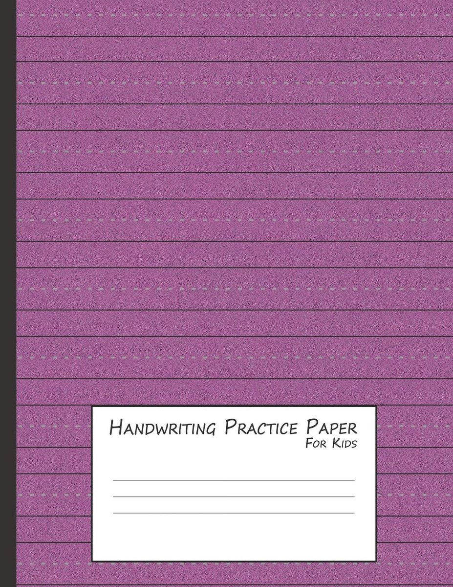 Practice Paper for Kids: A Workbook for Learning to Write Alphabets & Numbers – Maroon Foam: 3