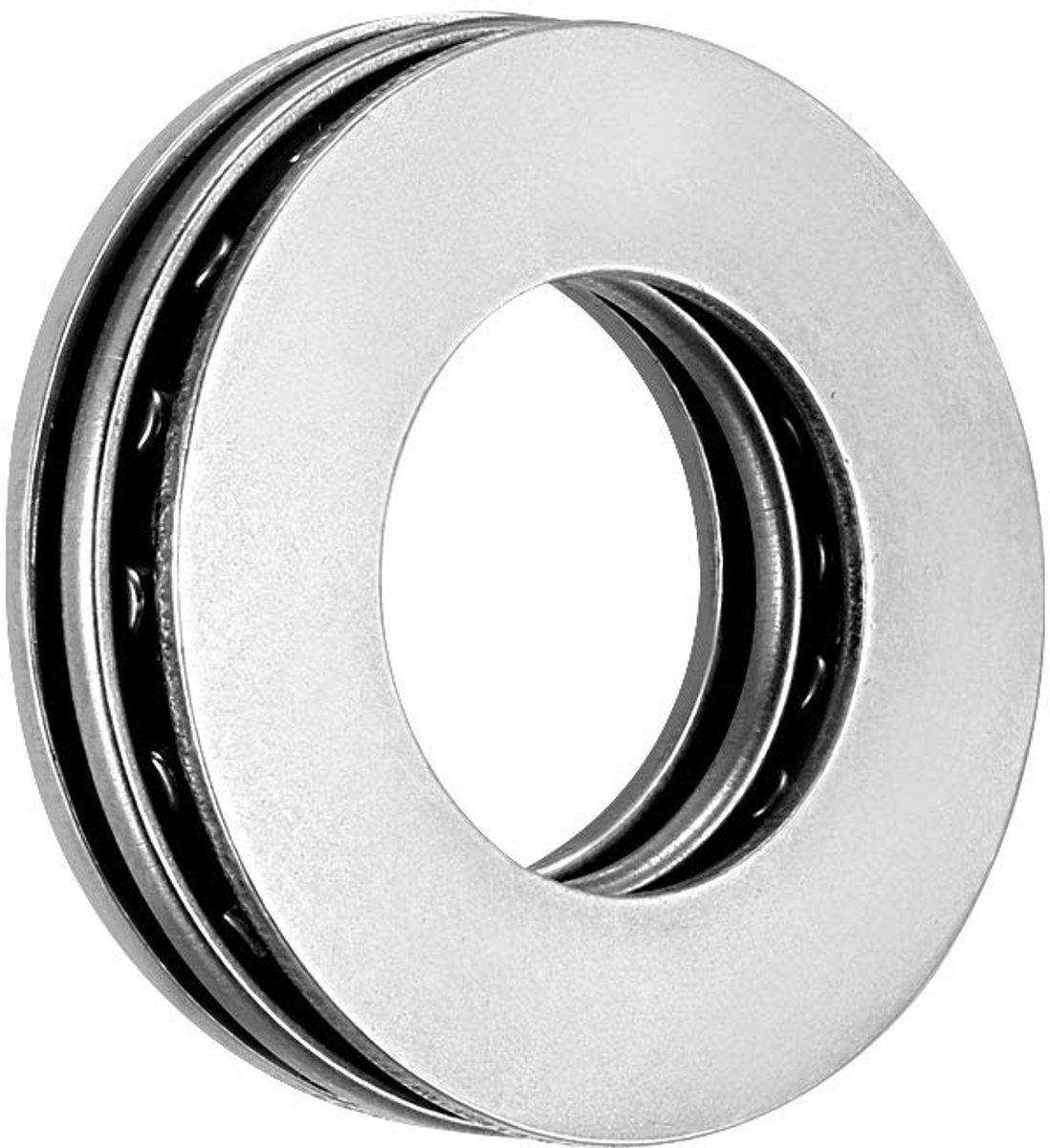 Sourcing map AXK0819 + 2AS naald rol axiale lagers sluitringen 8 mm boor Dmr. 19 mm OD, AXK1528+2AS (15 * 28 * 4) NEW, 1
