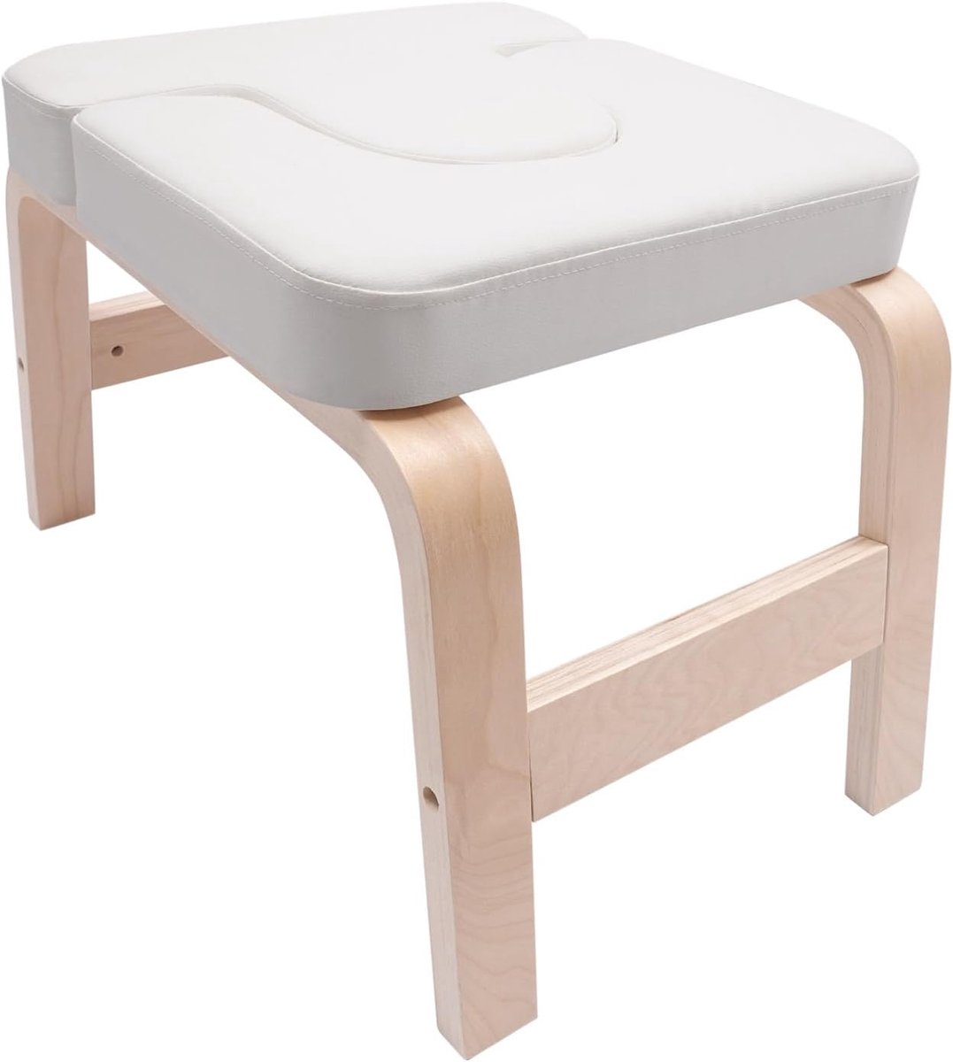 Yoga hoofdstand bank - 200 kg draagvermogen - houten frame - voor kracht- en balanstraining - SnelShoppen