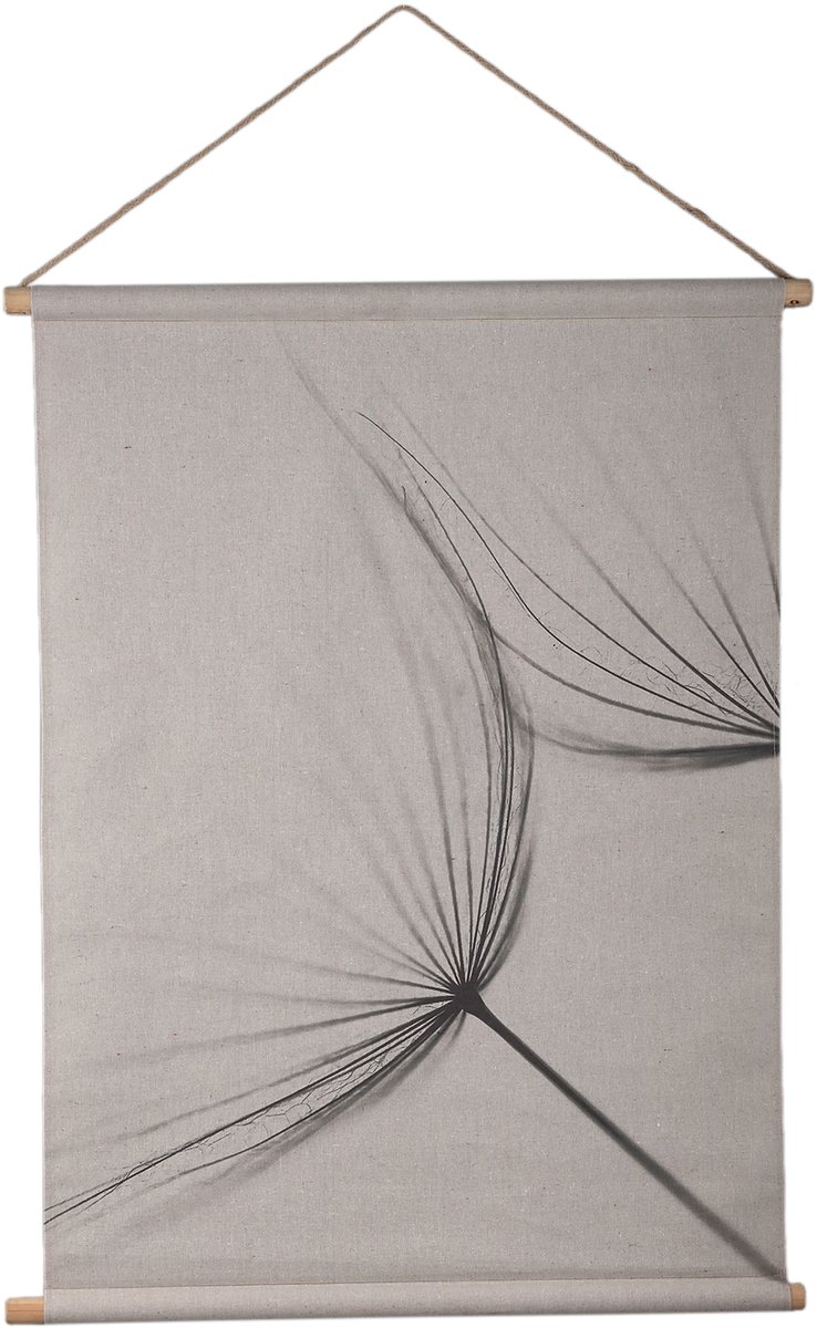 PTMD Nimrod Grey Linnen Paiting With Dandelion Large