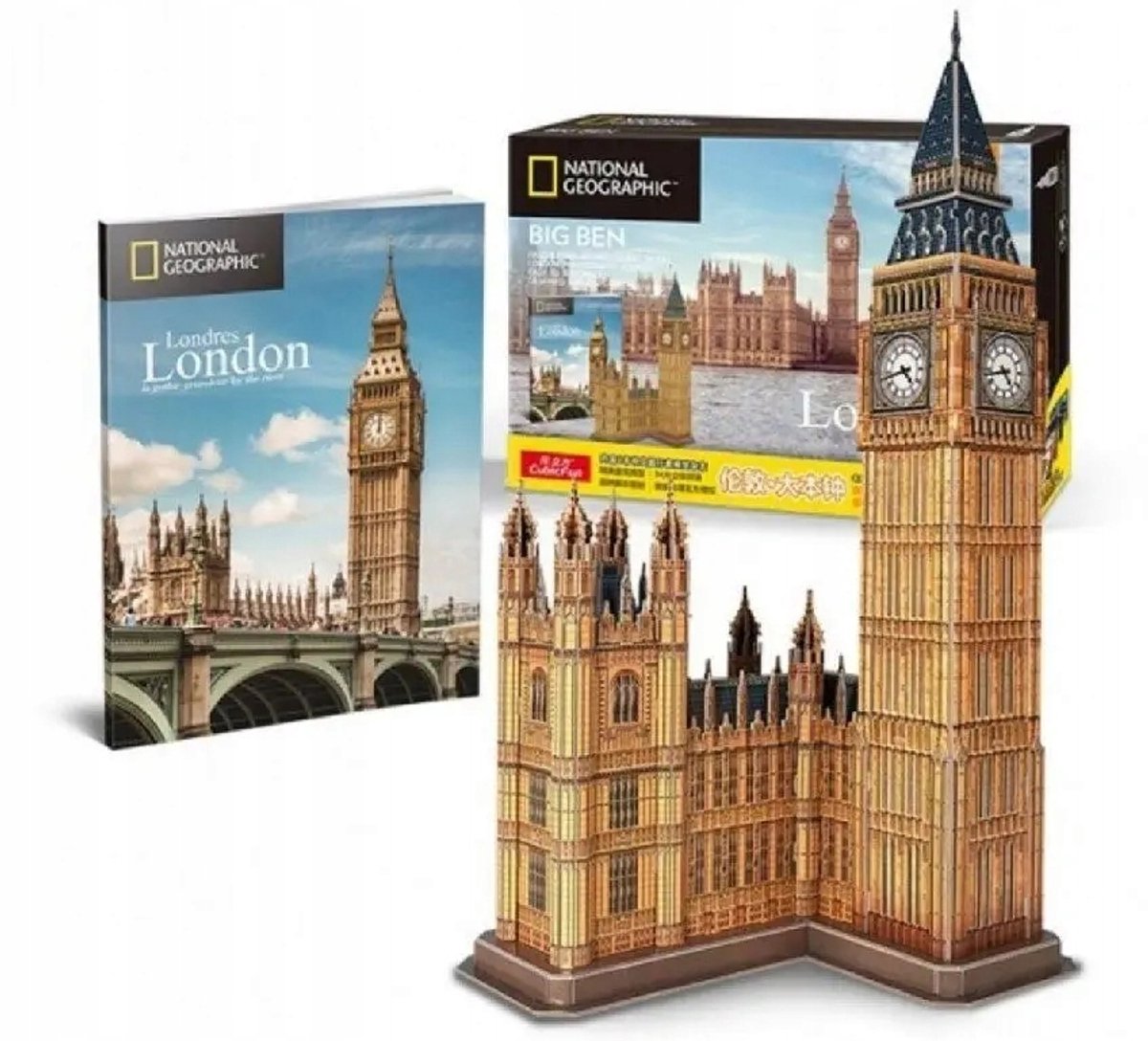 3D Puzzel Big Ben Londen - Educatief Bouwpakket voor Jongeren