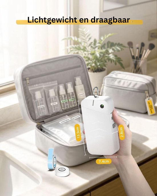 Zavio® Labelmaker - Labelprinter - Lettertang - Labelwriter | bol