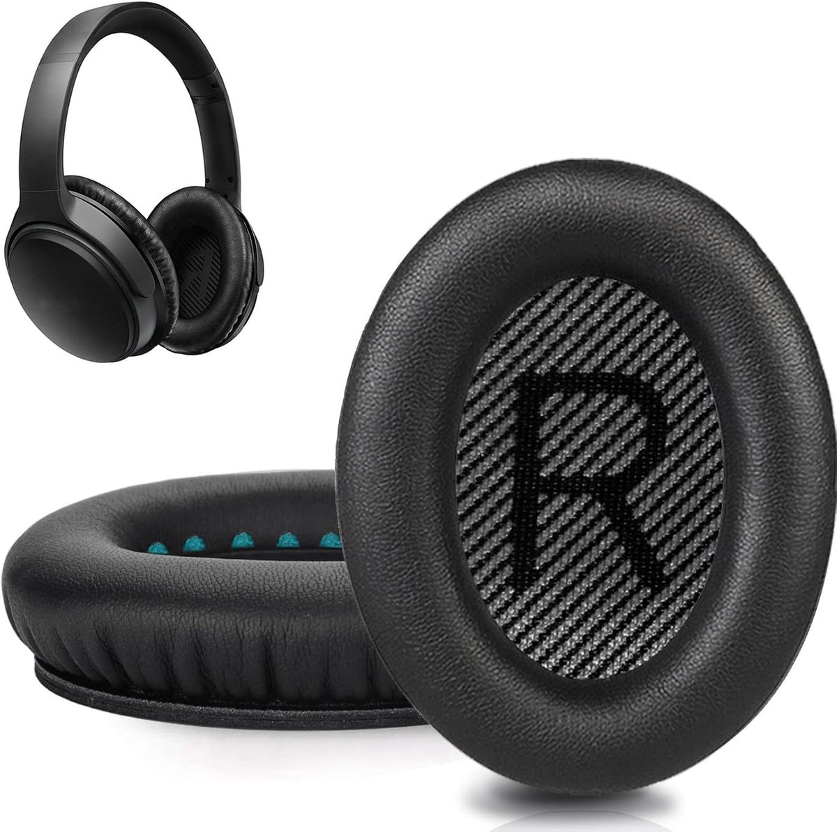 Oorkussens vervanging - Geheugenfoam - Voor Bose QC15/QC25/QC35 - Maximaal comfort - ShopVlot