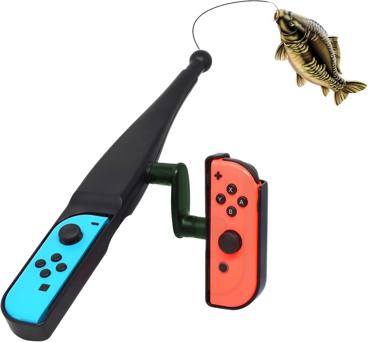 Hengel voor Nintendo Switch Joy Con Controller - Ergonomisch ontwerp - Voor realistische viservaring - ShopVlot
