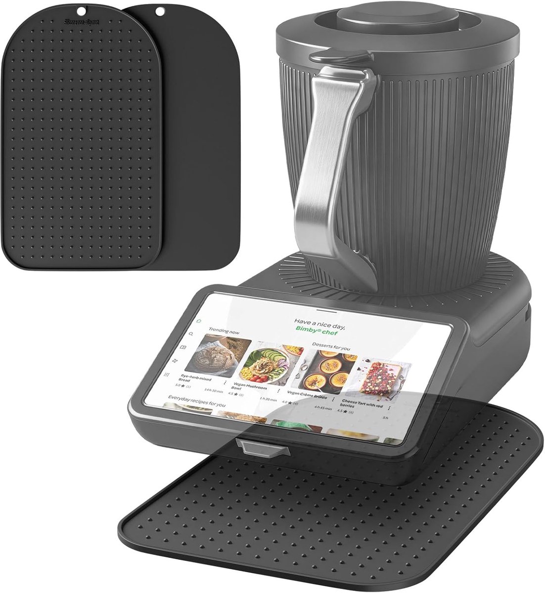Siliconenmat voor Thermomix TM7 - antislip onderzetter - hittebestendig - beschermt keukenwerkblad - ShopVlot