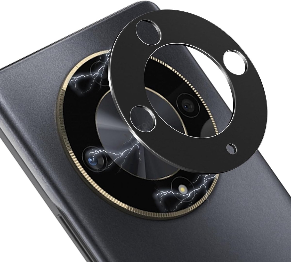 Camera Film Honor Magic 6 Lite 5G - Anti-scratch aluminium bescherming - 360° lensbescherming - ShopVlot