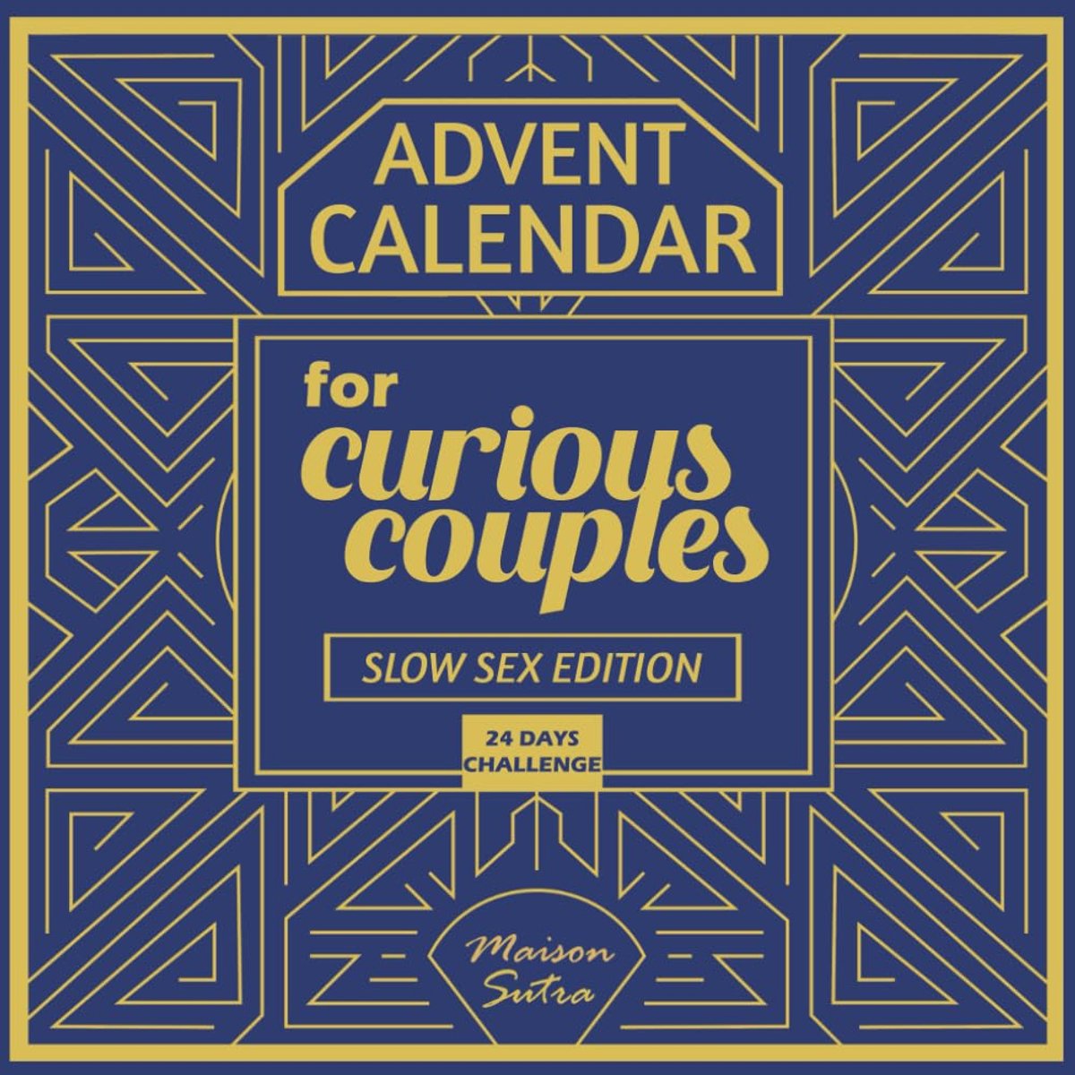 Adventskalender voor stellen - 24 dagen spannende en erotische uitdagingen - slow sex editie - ShopVlot