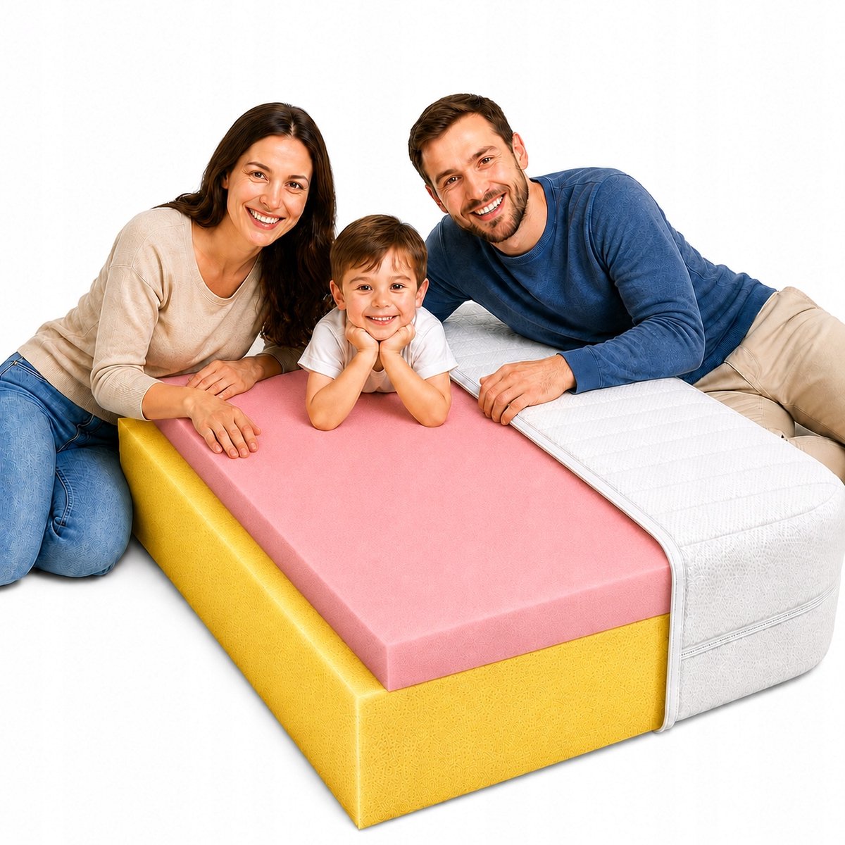 Matras 80x170cm Schuim HR H2/H3 24cm Dik - Comfort & Stevigheid