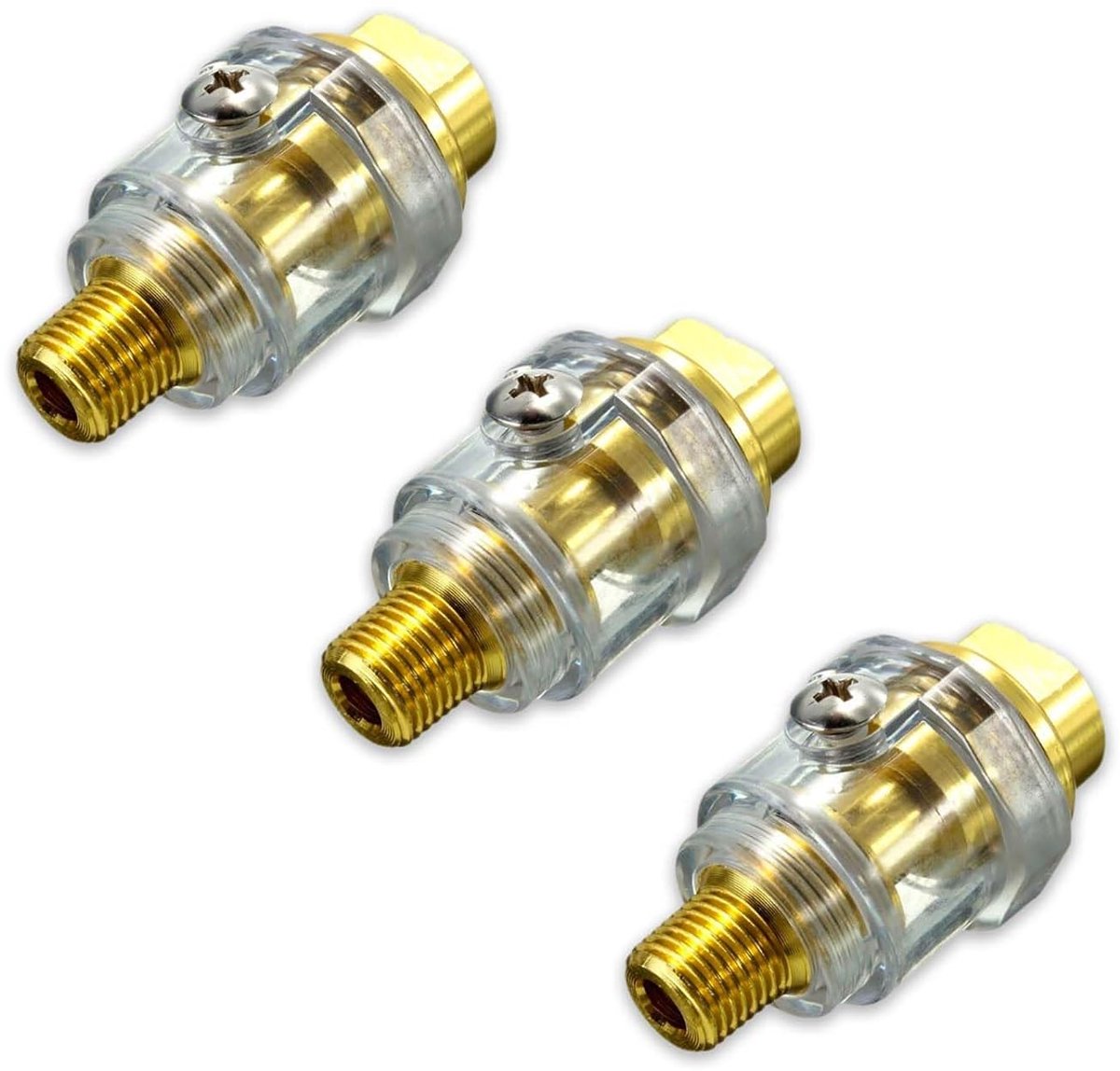 Mini perslucht olie apparaat 3 stuks - robuust en duurzaam - 1/4 inch accessoires - ShopVlot