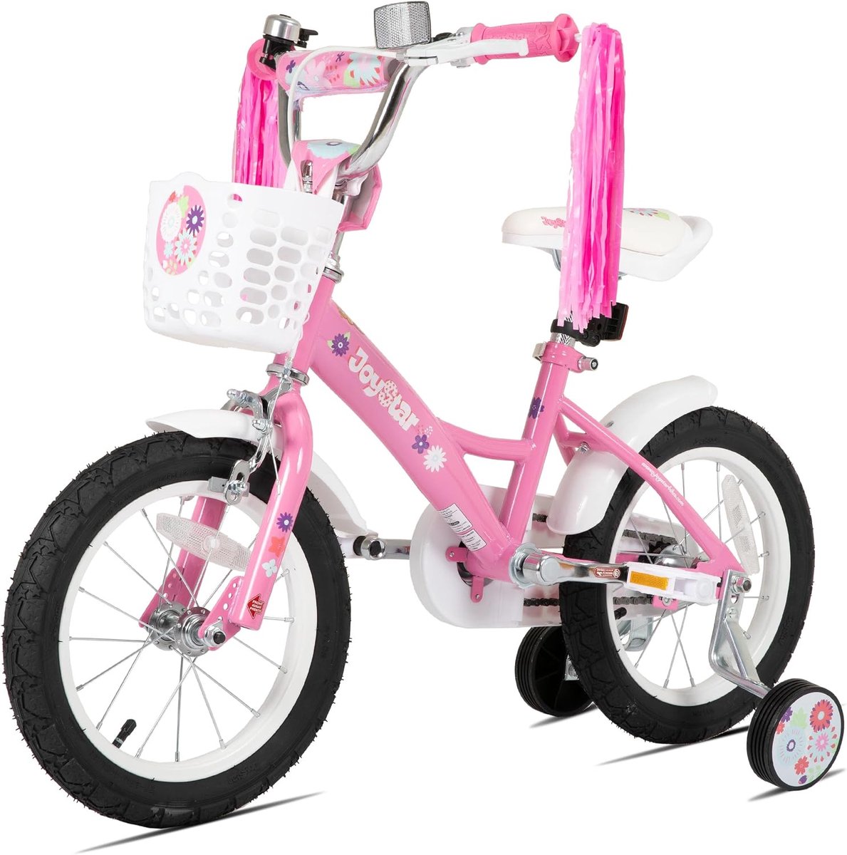 Kinderfiets Meisjes Loopfiets Kinderen Leren Fietsen Verstelbaar Zadel Stuur 16 inch Roze