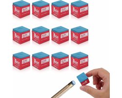 12 stuks biljartkrijt, biljartkrijt, biljartkrijt, biljartkrijt, biljartaccessoires, krijt voor biljartkeu, premium - SnelShoppen