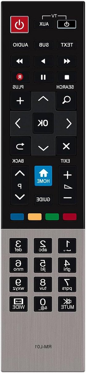 Vervangende Afstandsbediening - Universele Controller - Zender Bediening - Direct Klaar Voor Gebruik - 12 cm Lengte - Zwart
